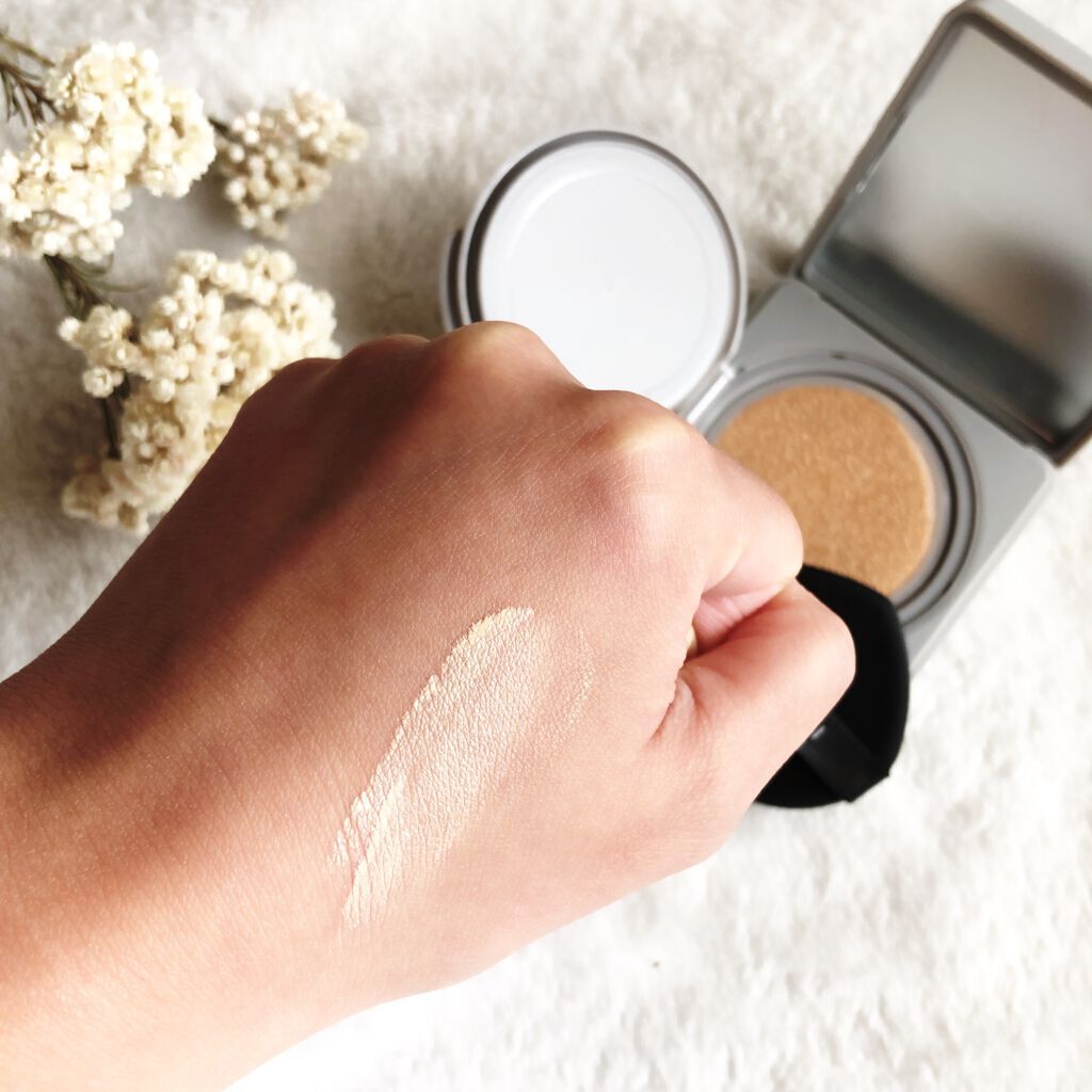 ブライトアップスキンファンデーション/UUUNI/クッションファンデーションを使ったクチコミ(4枚目)