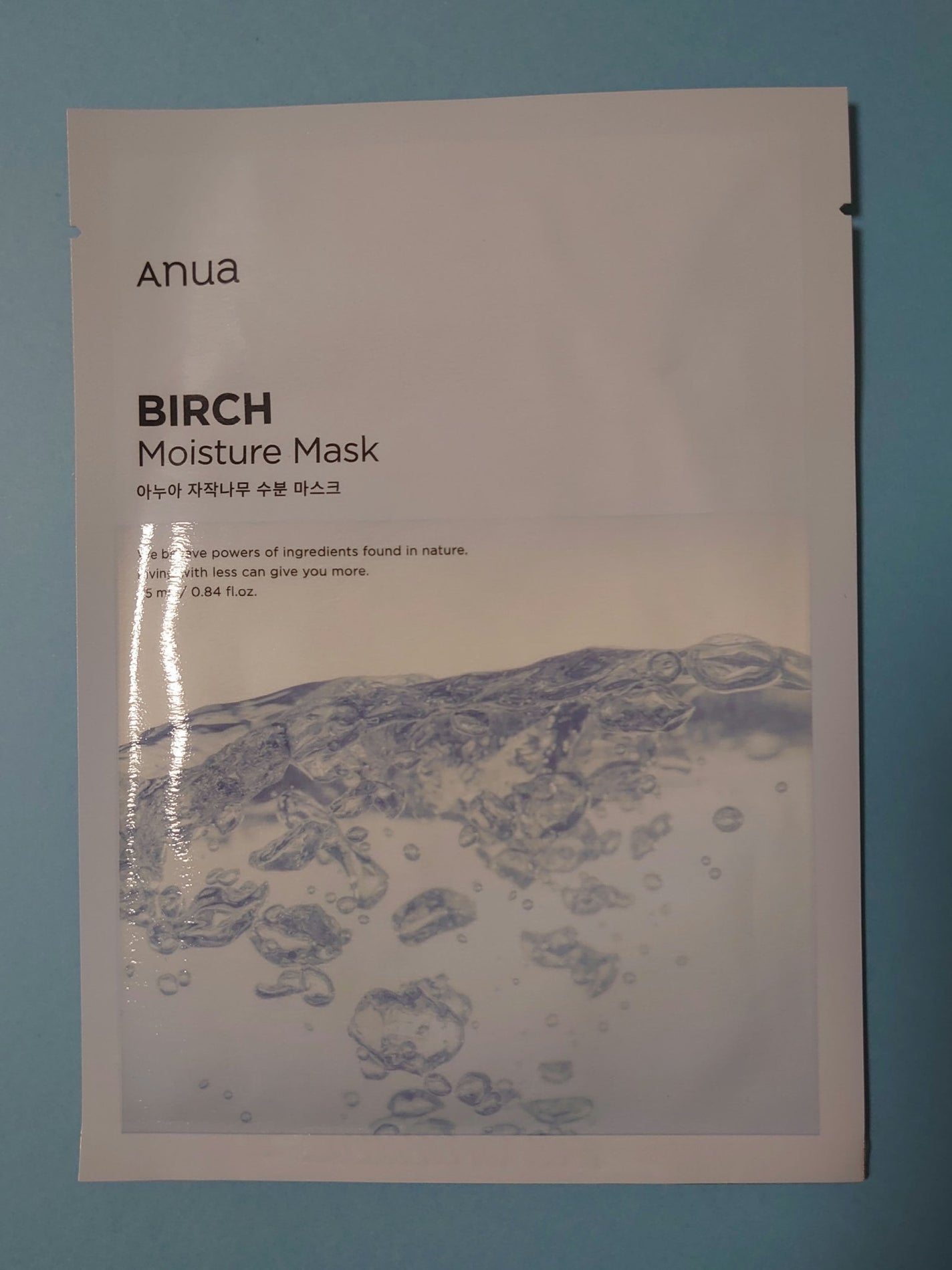 シラカバモイスチャーマスクパック/Anua/シートマスク・パックを使ったクチコミ(1枚目)