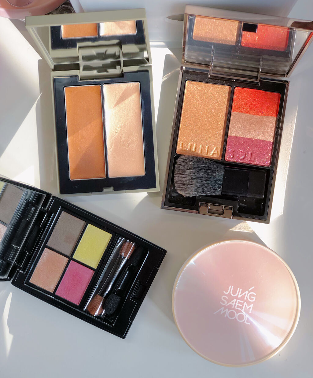 フュージングカラーパレット EX02 Mellow Tempo/LUNASOL/アイシャドウパレットを使ったクチコミ（1枚目）