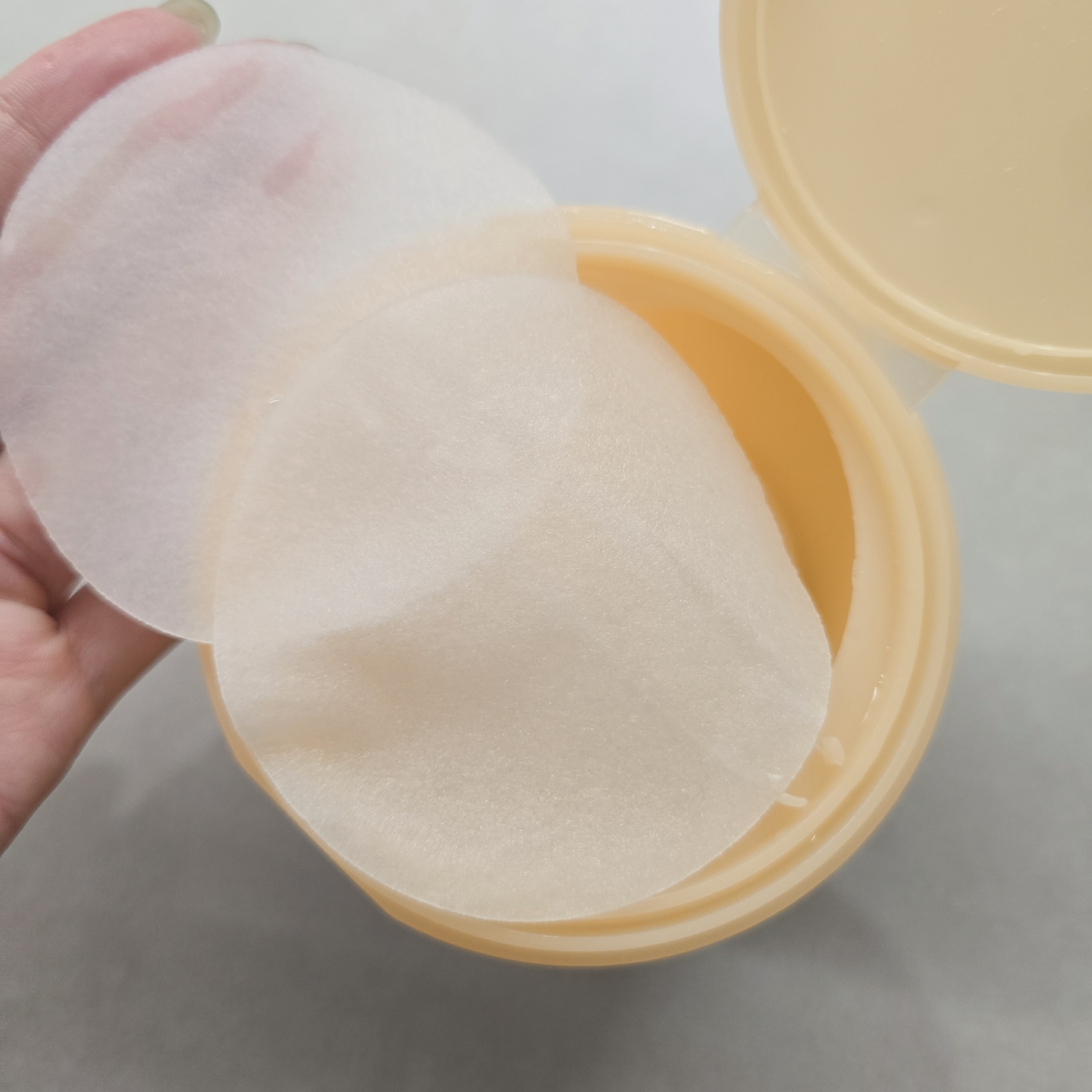 グルタチオンソームダークスポットパッドビタタッチ/Abib /トナーパッドを使ったクチコミ（3枚目）