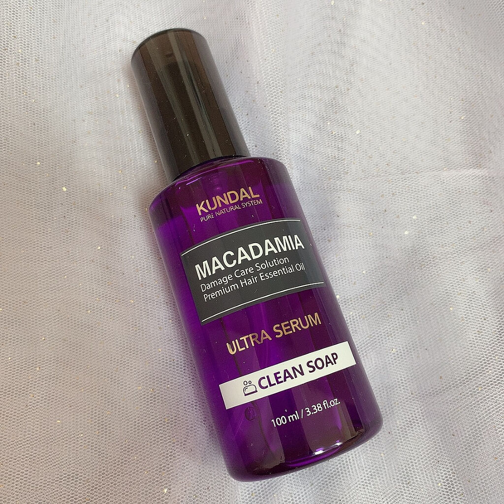 クンダル マカダミア ウルトラヘアセラム /KUNDAL/ヘアオイルを使ったクチコミ（2枚目）