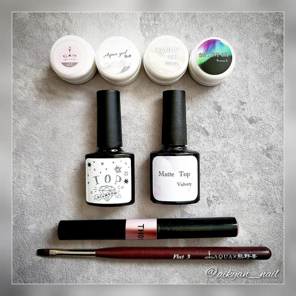 AQUA COLOR GEL/AQUA NAIL/ジェルネイルを使ったクチコミ(6枚目)