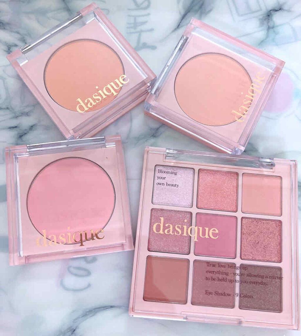 パステルブラッシャー/dasique/パウダーチークを使ったクチコミ（3枚目）