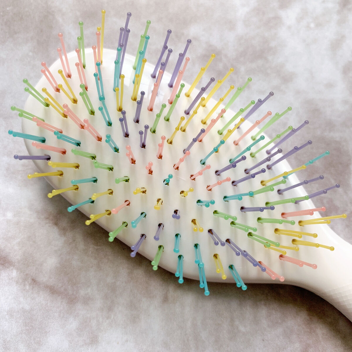 デタングリングブラシミニ/マペペ/ヘアブラシを使ったクチコミ（3枚目）