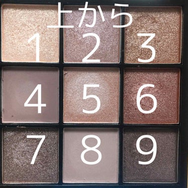 UR GLAM　BLOOMING EYE COLOR PALETTE/U R GLAM/パウダーアイシャドウを使ったクチコミ（3枚目）