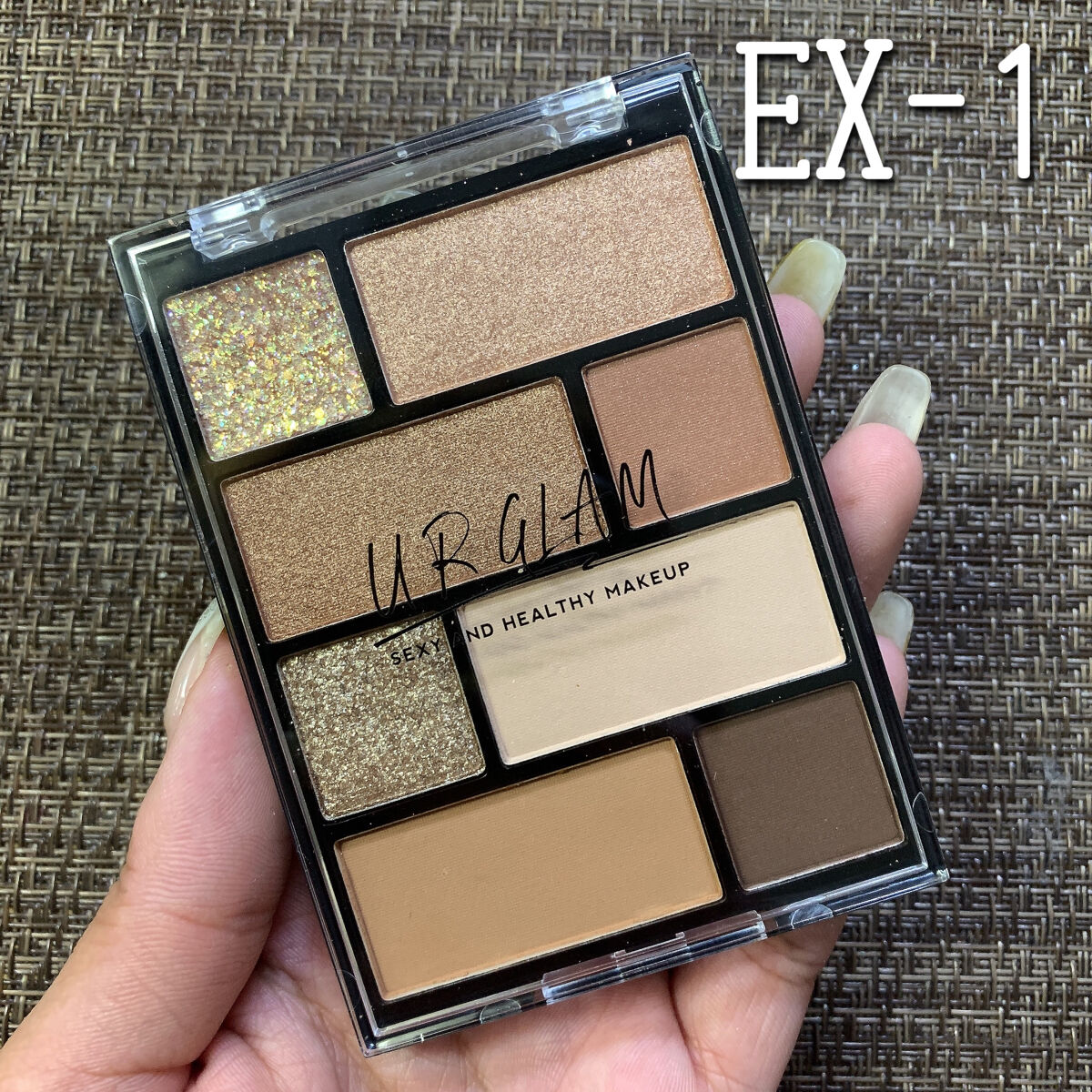 アイシャドウパレット/U R GLAM/アイシャドウパレットを使ったクチコミ（2枚目）