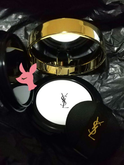 アンクル ド ポー ルクッションN/YVES SAINT LAURENT BEAUTE/クッションファンデーションを使ったクチコミ(2枚目)