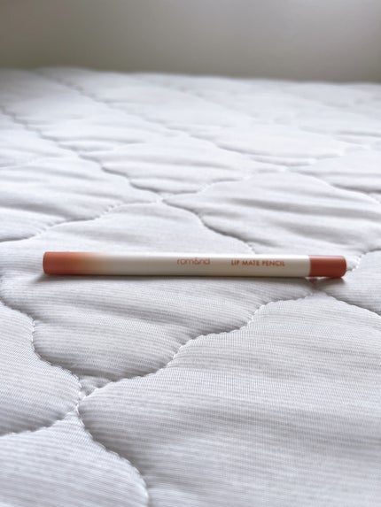 rom&nd rom&nd リップメイトペンシルのクチコミ「rom&nd リップペンシル 03🦋𓂃 𓈒𓏸
•*¨*•.¸¸♡•*¨*•.¸¸♡•*¨*.....」(3枚目)