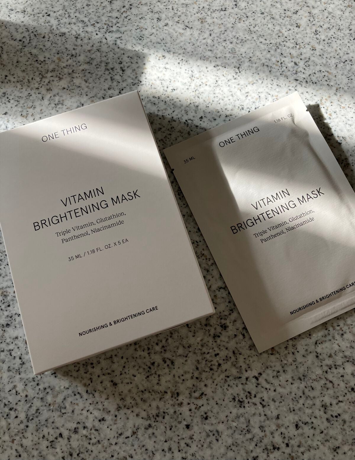 ビタミンブライトニングマスク/ONE THING/シートマスク・パックを使ったクチコミ(1枚目)
