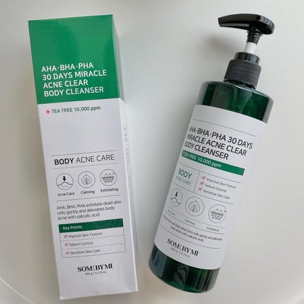 AHA·BHA·PHA 30デイズミラクルアクネボディクレンザー/SOME BY MI/ボディソープを使ったクチコミ(1枚目)