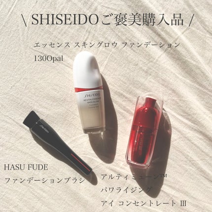 HASU FUDE ファンデーションブラシ/SHISEIDO/メイクブラシを使ったクチコミ(1枚目)