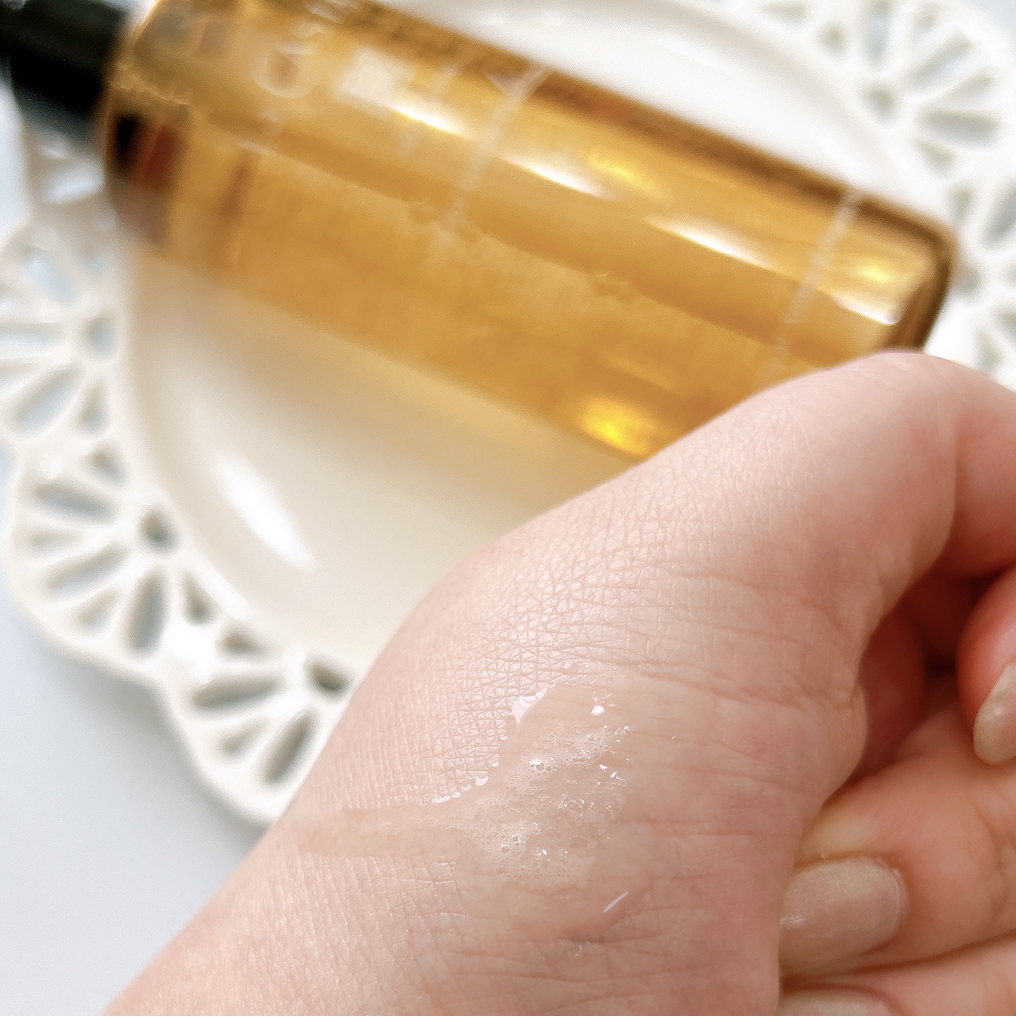 アロマエステ トリートメント ヘアローション T(太く硬い髪用)/ラ・カスタ/ヘアミストを使ったクチコミ（2枚目）