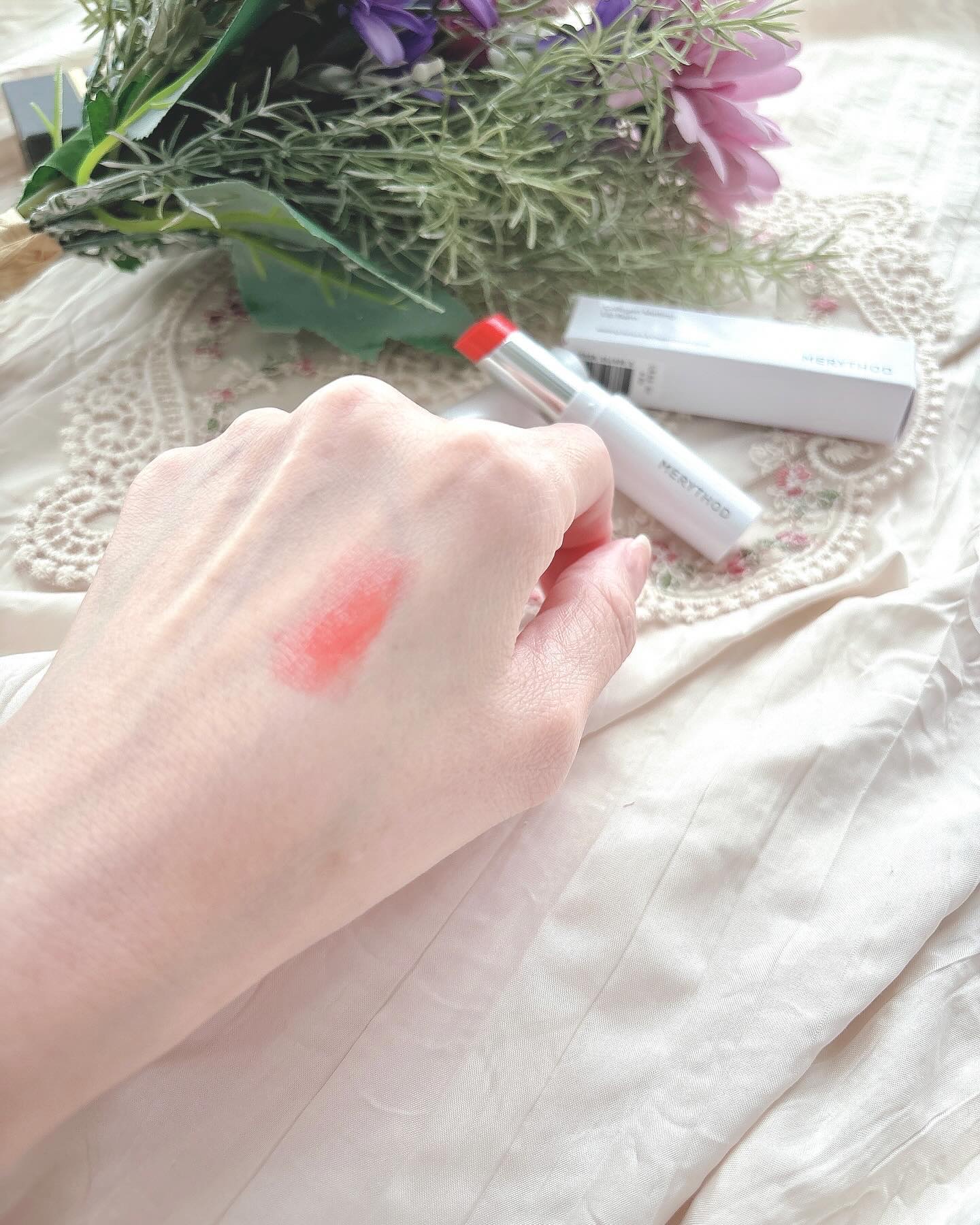 コラーゲンメルティングリップバーム /MERYTHOD/リップバームを使ったクチコミ（2枚目）