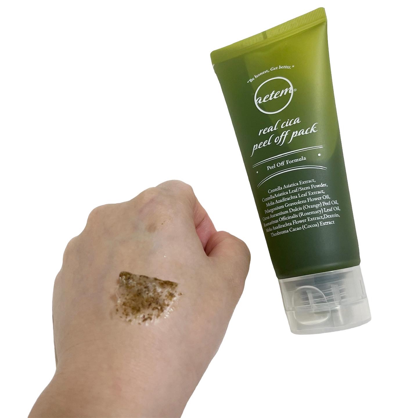 REAL CICA PEEL OFF PACK 100g(本体)/Aetem /シートマスク・パックを使ったクチコミ（3枚目）