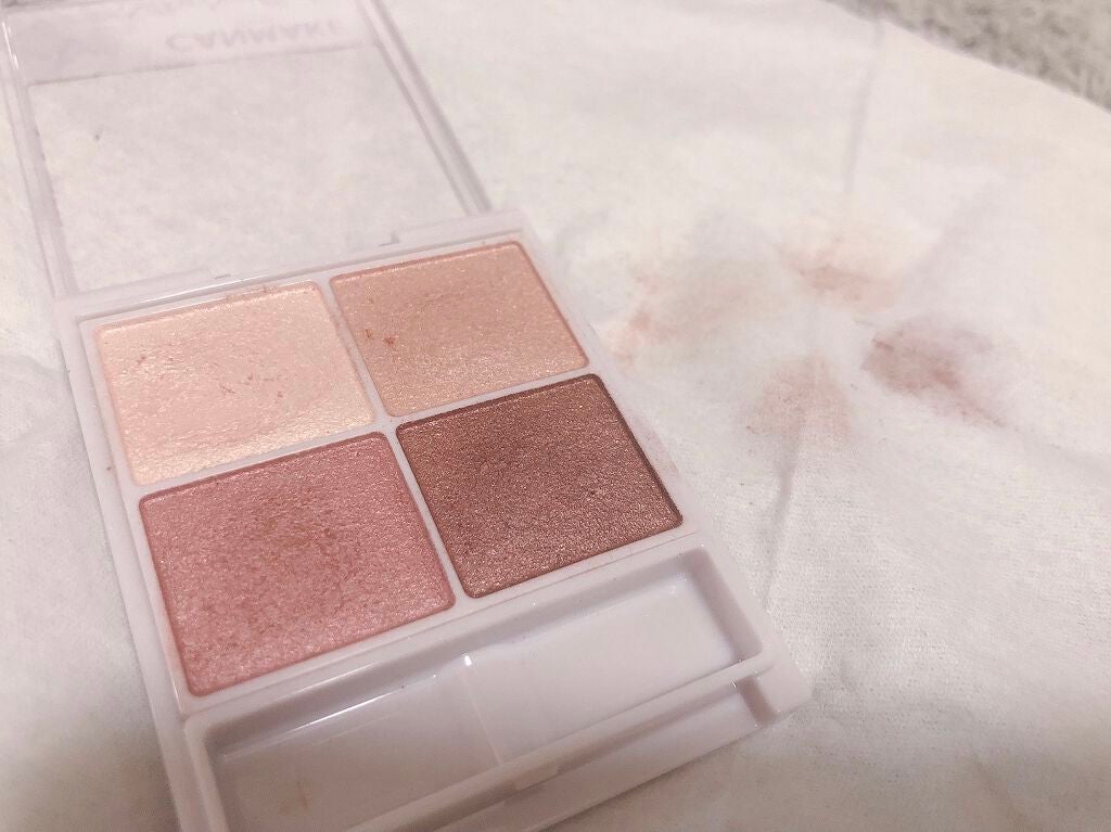 シルキースフレアイズ/キャンメイク/アイシャドウパレットを使ったクチコミ(2枚目)