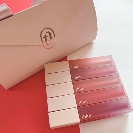 シアーマットリキッドリップ/thim/口紅を使ったクチコミ(1枚目)