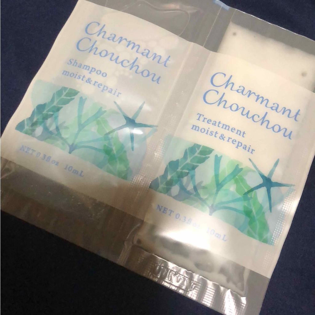 モイスト＆リペアシャンプー／トリートメント/Charmant Chouchou/市販シャンプーを使ったクチコミ（1枚目）