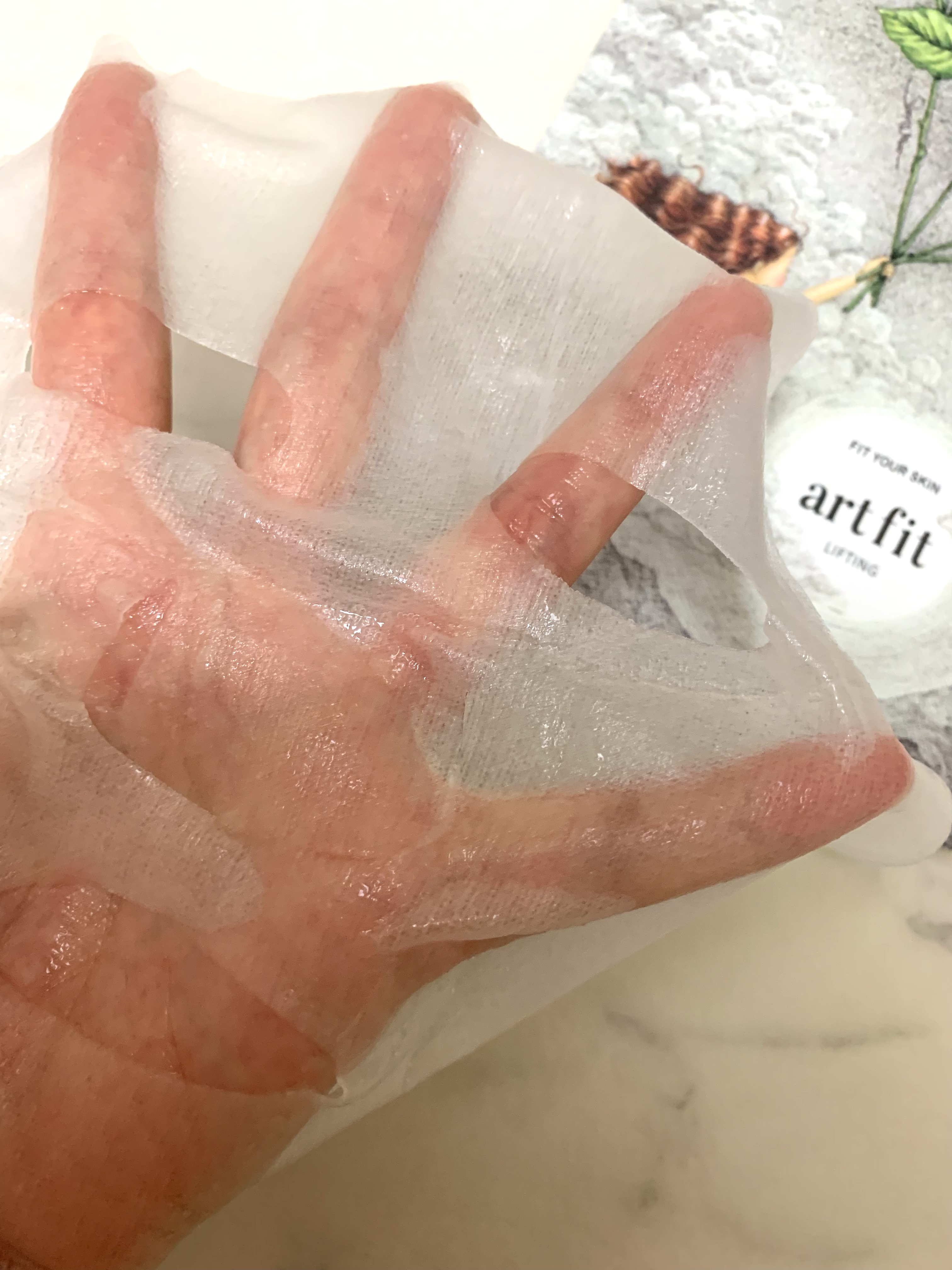 マスクパックLifting/FIT YOUR SKIN/シートマスク・パックを使ったクチコミ（3枚目）