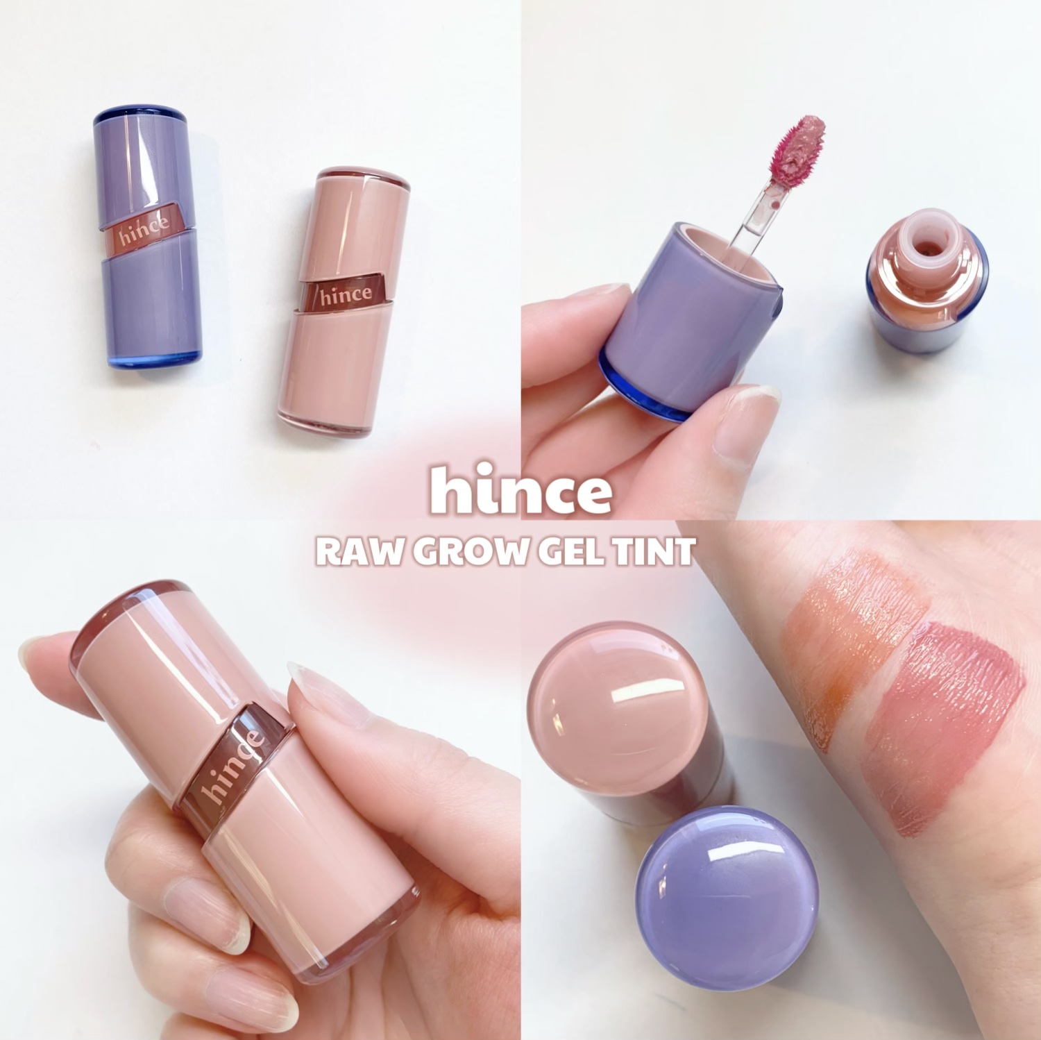 ロウグロウジェルティント/hince/リップティントを使ったクチコミ（1枚目）