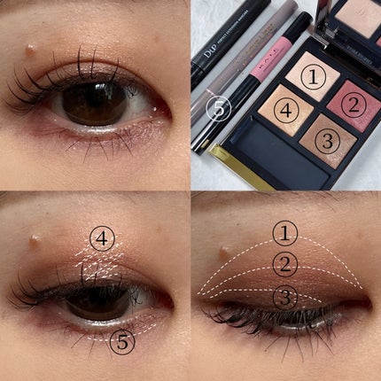 アイ カラー クォード/TOM FORD BEAUTY/アイシャドウパレットを使ったクチコミ(5枚目)