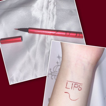 スキルレスライナー/LUMIURGLAS/リキッドアイライナーを使ったクチコミ(3枚目)