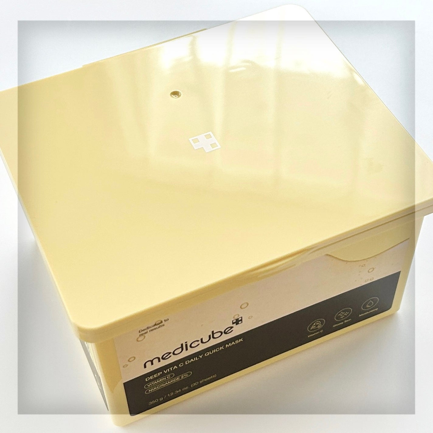 ディープ ビタC デイリー クイック マスク/MEDICUBE/シートマスク・パックを使ったクチコミ(2枚目)