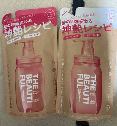 シャイニー＆モイスト シャンプー／ヘアトリートメント トリートメント詰め替え400ml/アミノメイソン/シャンプー・コンディショナーを使ったクチコミ（1枚目）