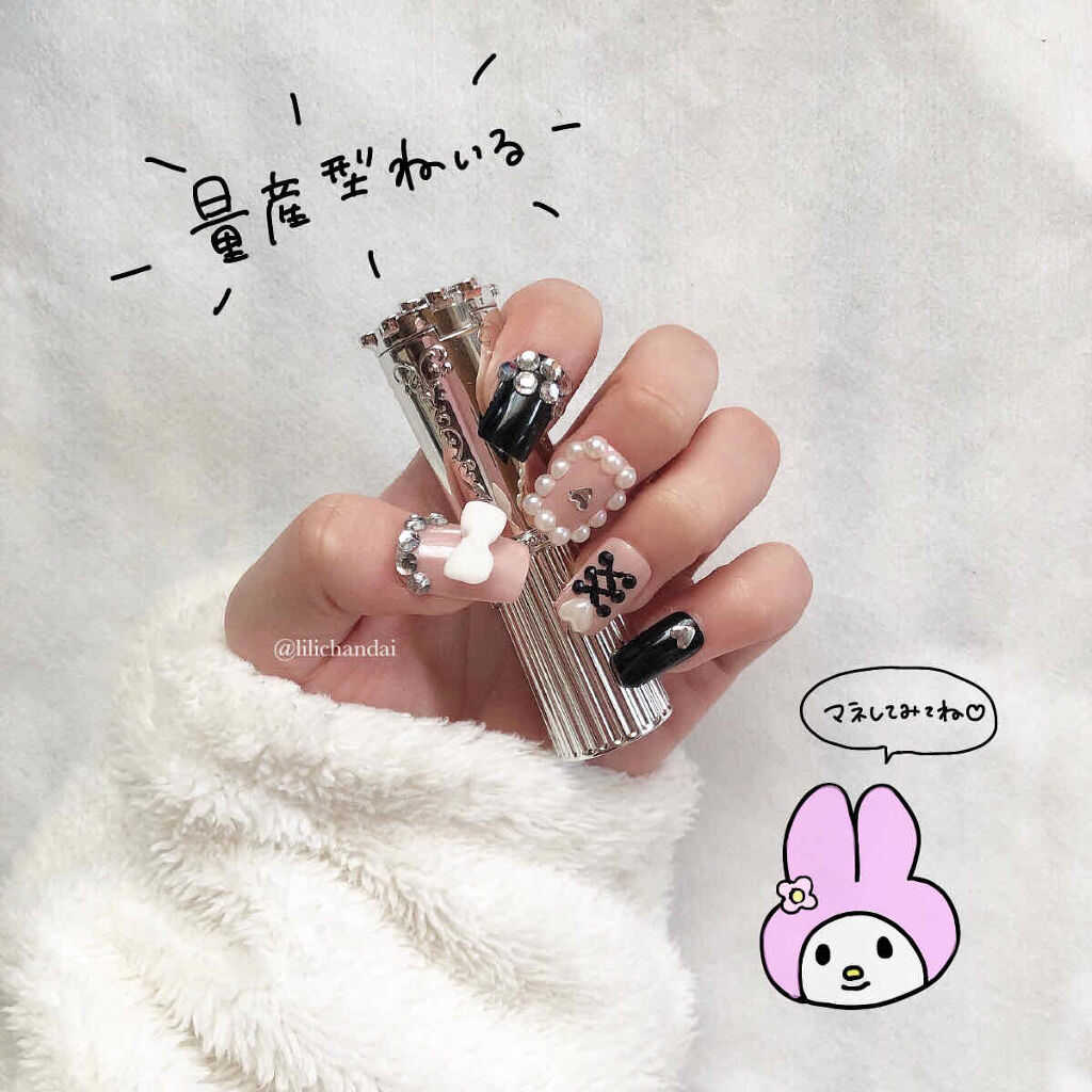 ジェルネイル ネイルチップ オーダー♥量産型 量産型ネイルチップ オーダー - reverie(レヴァリィ) - BOOTH