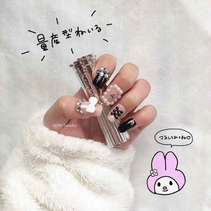 gene TOKYO ネイル/DAISO/マニキュアを使ったクチコミ(4枚目)