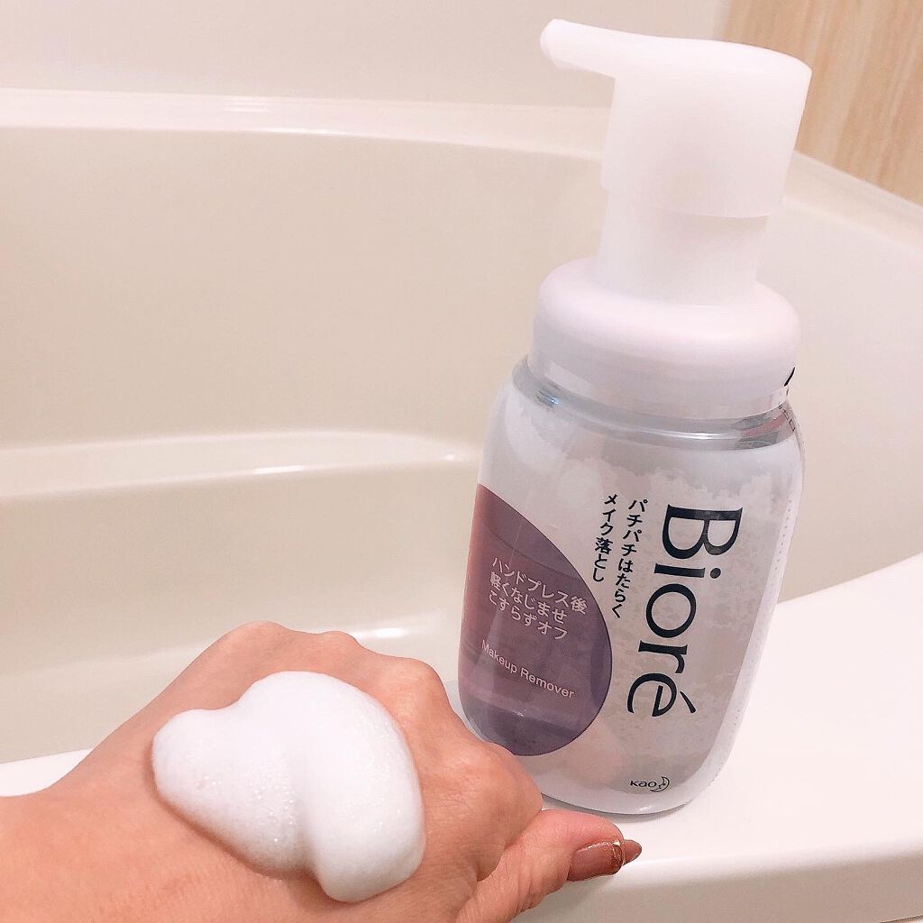パチパチはたらくメイク落とし/ビオレ/クレンジングウォーターを使ったクチコミ(2枚目)