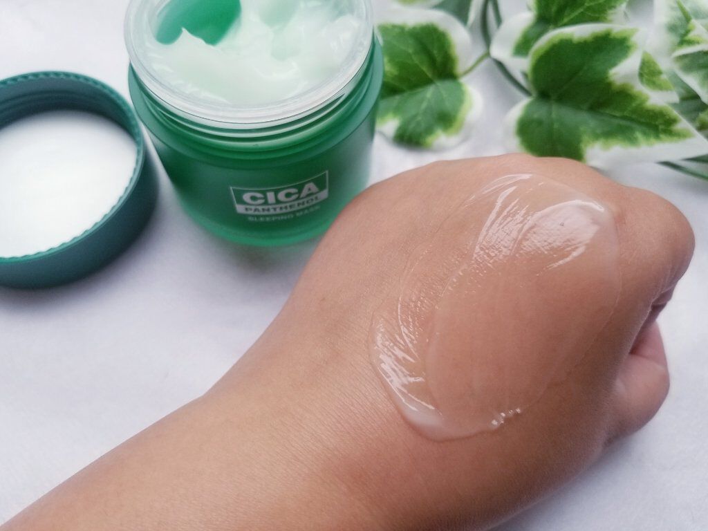 シカパンテノールスリーピングマスク/SNP/フェイスクリームを使ったクチコミ(3枚目)