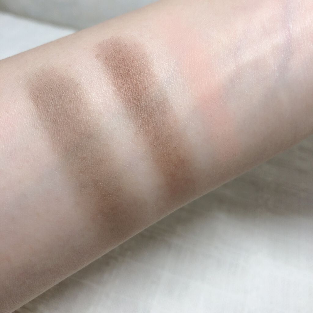  フーミー アイブロウパウダー + red brown/WHOMEE/パウダーアイブロウを使ったクチコミ（3枚目）