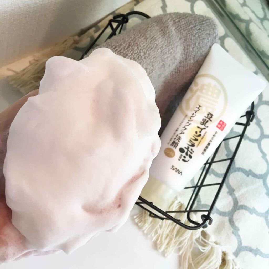 WRクレンジング洗顔 N/なめらか本舗/洗顔フォームを使ったクチコミ（3枚目）