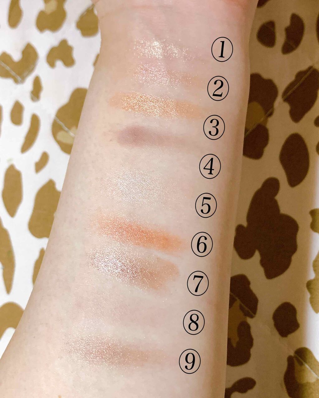 UR GLAM BLOOMING EYE COLOR PALETTE/U R GLAM/アイシャドウパレットを使ったクチコミ(3枚目)