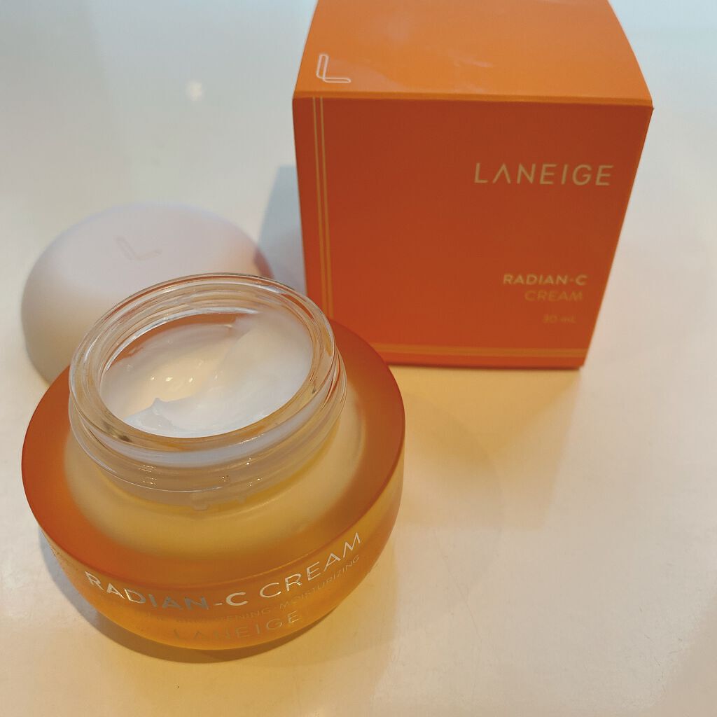ラディアンーCクリーム/LANEIGE/フェイスクリームを使ったクチコミ（2枚目）