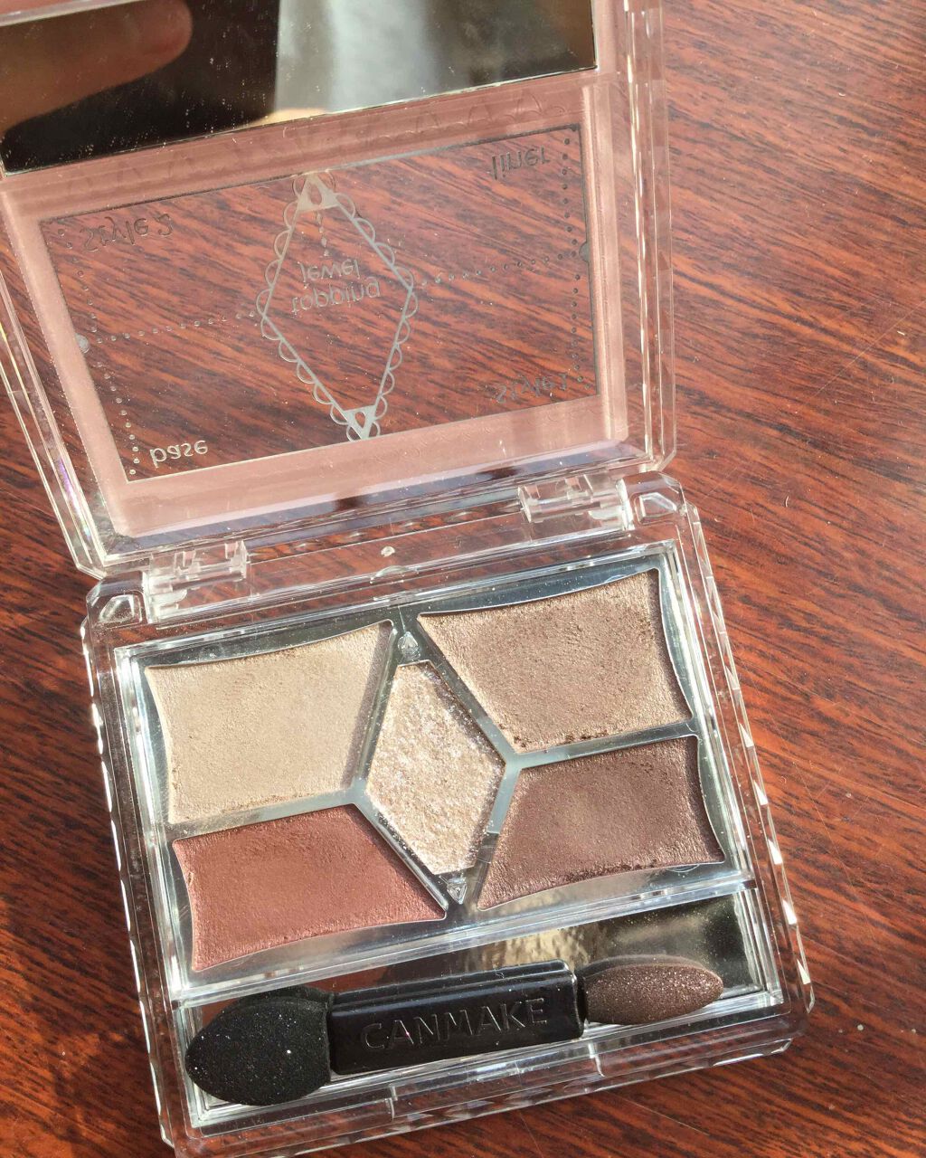 【旧品】パーフェクトスタイリストアイズ/キャンメイク/アイシャドウパレットを使ったクチコミ(2枚目)