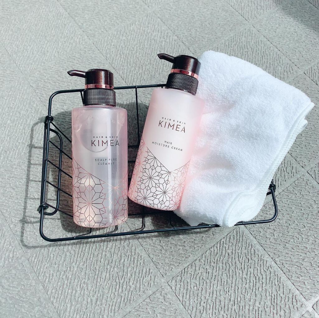 スカルプピュアクレンズ／ヘアモイスチャークリーム/ヘア＆スキン キメア/市販シャンプーを使ったクチコミ（1枚目）