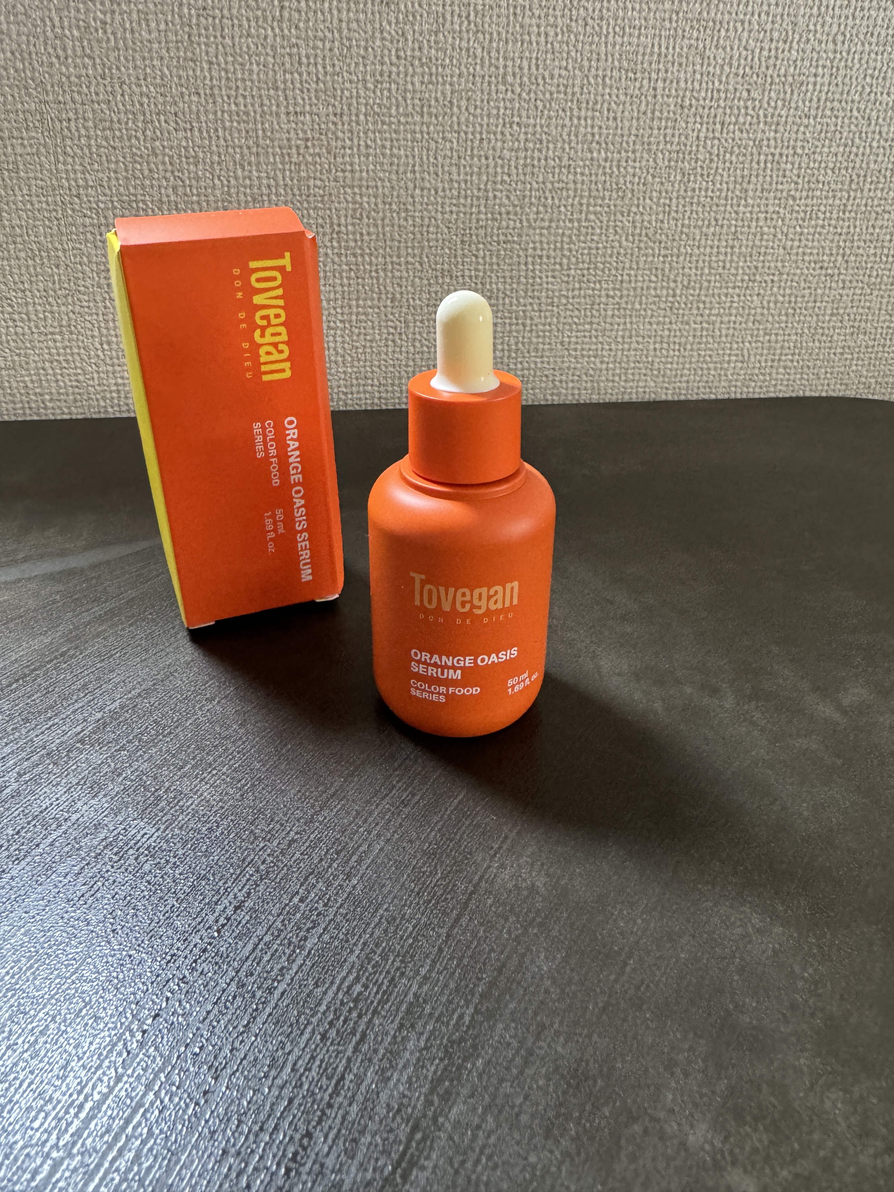 カラーフードシリーズオレンジオアシスセラム/Tovegan/美容液を使ったクチコミ（3枚目）