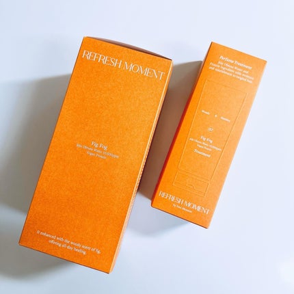 リフレッシュモーメントパフュームシャンプー/トリートメント Fig Fog/Free Moment /市販シャンプーを使ったクチコミ(7枚目)