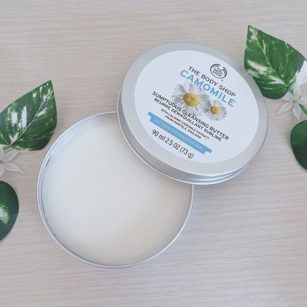 カモマイル サンプチュアス クレンジングバター/THE BODY SHOP/クレンジングバームを使ったクチコミ(3枚目)