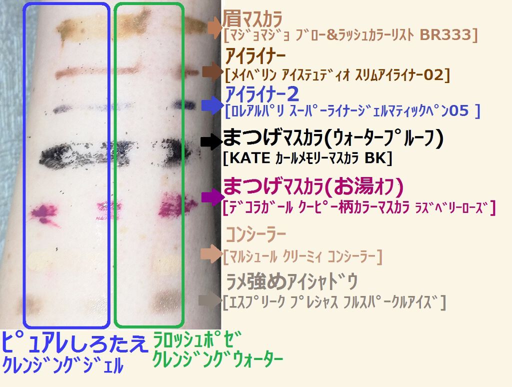 しろたえ クレンジングジェル/Purele(ピュアレ)/クレンジングジェルを使ったクチコミ（3枚目）