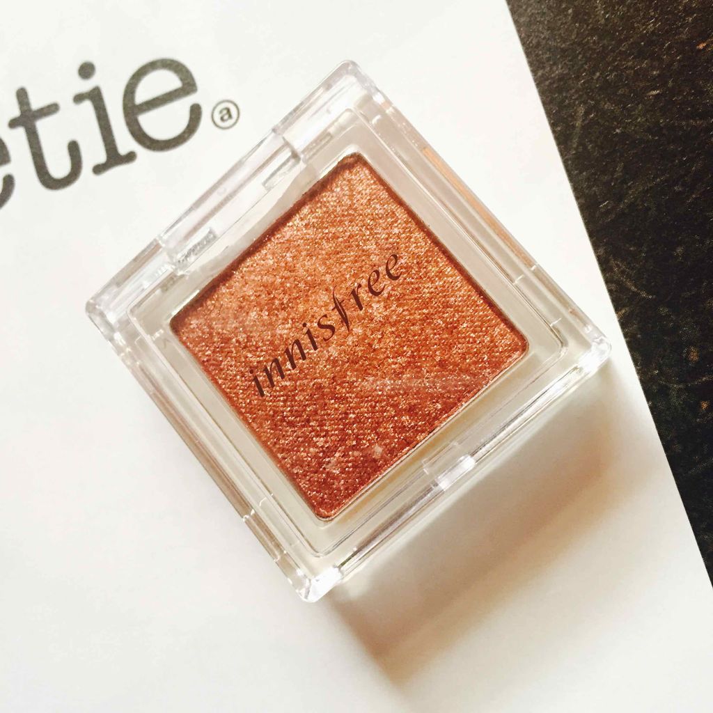 マイアイシャドウ グリッター/innisfree/単色アイシャドウを使ったクチコミ（2枚目）