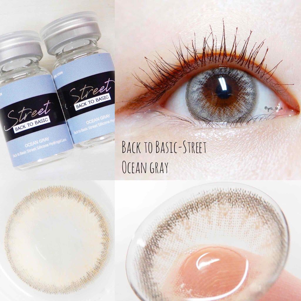 バックトゥベーシックストリート /THEPIEL/カラーコンタクトレンズを使ったクチコミ(2枚目)