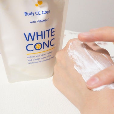 薬用ホワイトコンク ホワイトニングCC CII/ホワイトコンク/ボディクリームを使ったクチコミ（3枚目）