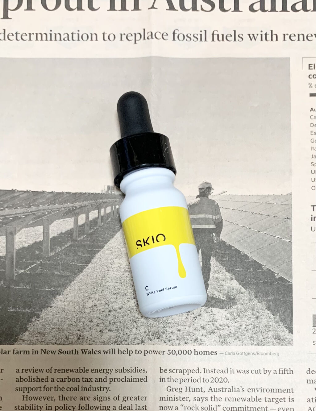 VC ホワイトピールセラム/SKIO/ブースター・導入液を使ったクチコミ（2枚目）