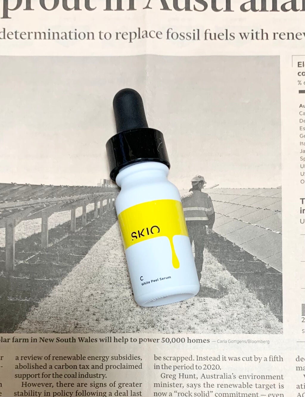 VC ホワイトピールセラム/SKIO/ブースター・導入液を使ったクチコミ(2枚目)