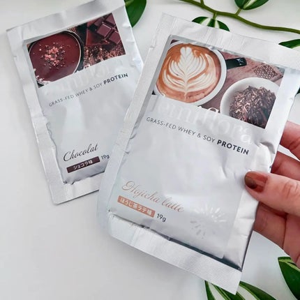 フェミフローラ グラスフェッドホエイ&ソイプロテイン ショコラ味/わかもと製薬/その他プロテインを使ったクチコミ(4枚目)