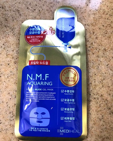 N.M.FアクアアンプルマスクJEX/MEDIHEAL/シートマスク・パックを使ったクチコミ(1枚目)