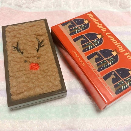 ルドルフ プレイカラー アイシャドウミニ トナカイ/ETUDE/アイシャドウパレットを使ったクチコミ(4枚目)