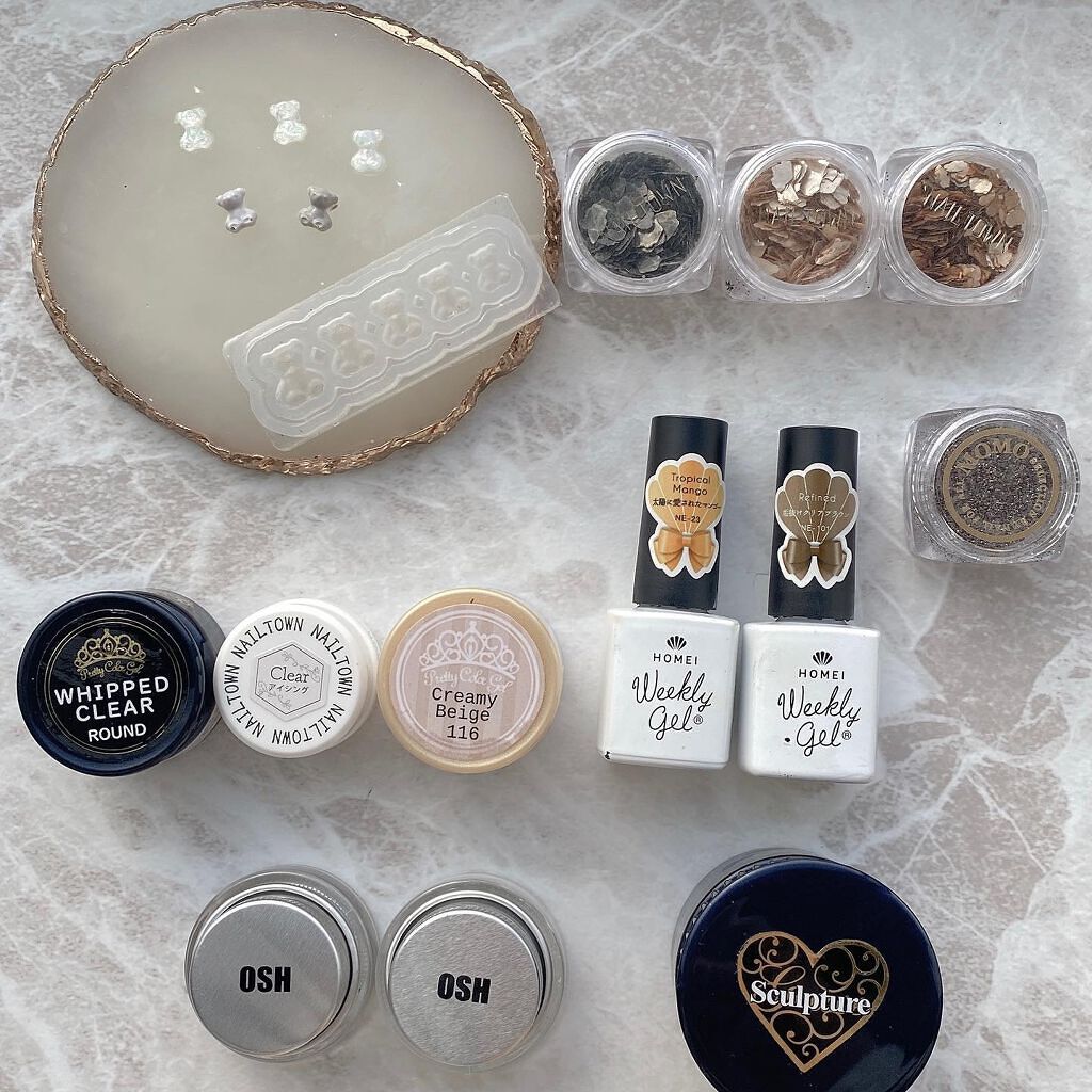 ウィークリージェル/HOMEI/ジェルネイルを使ったクチコミ(4枚目)